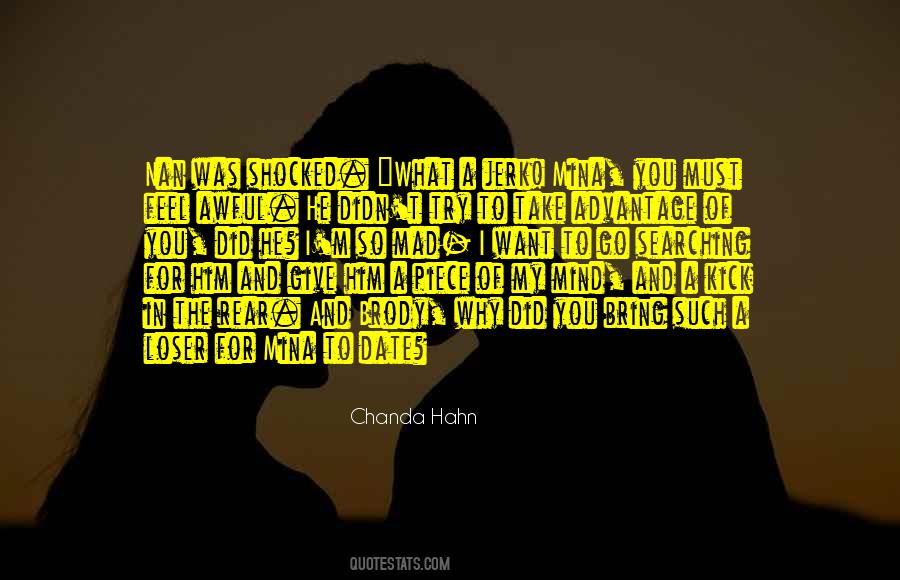 Chanda Hahn Quotes #1858558