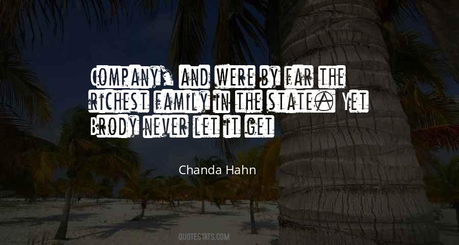 Chanda Hahn Quotes #238181