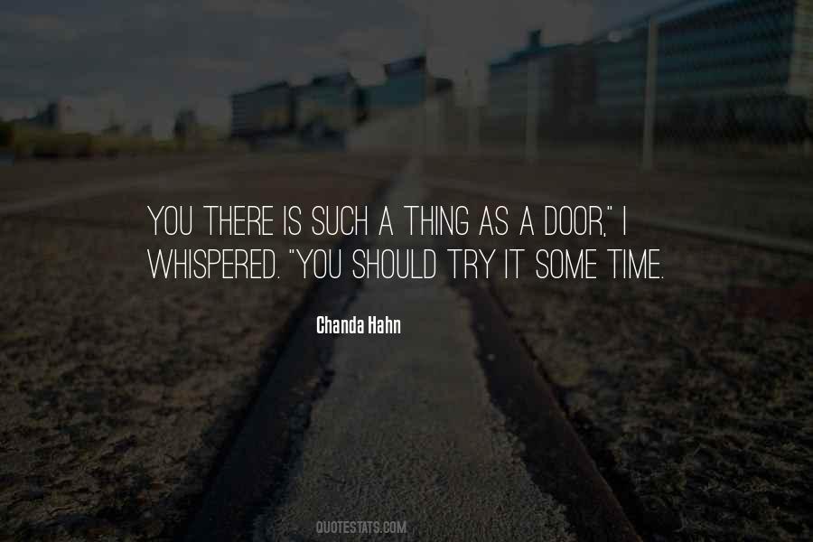 Chanda Hahn Quotes #547295