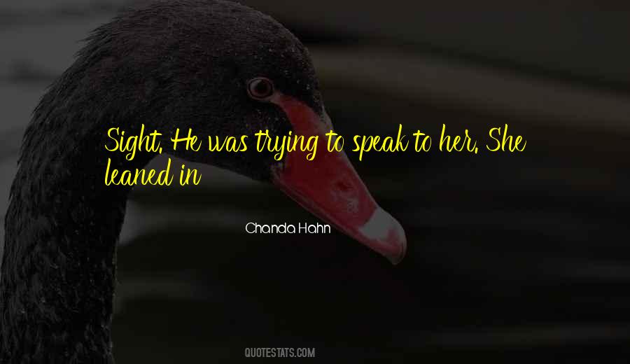 Chanda Hahn Quotes #661860