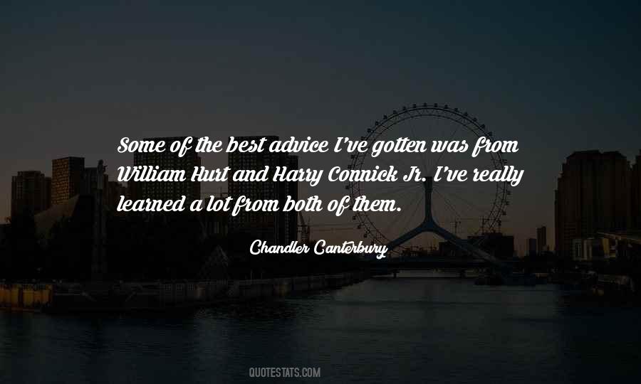 Chandler Canterbury Quotes #1639713