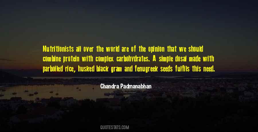 Chandra Padmanabhan Quotes #1644022