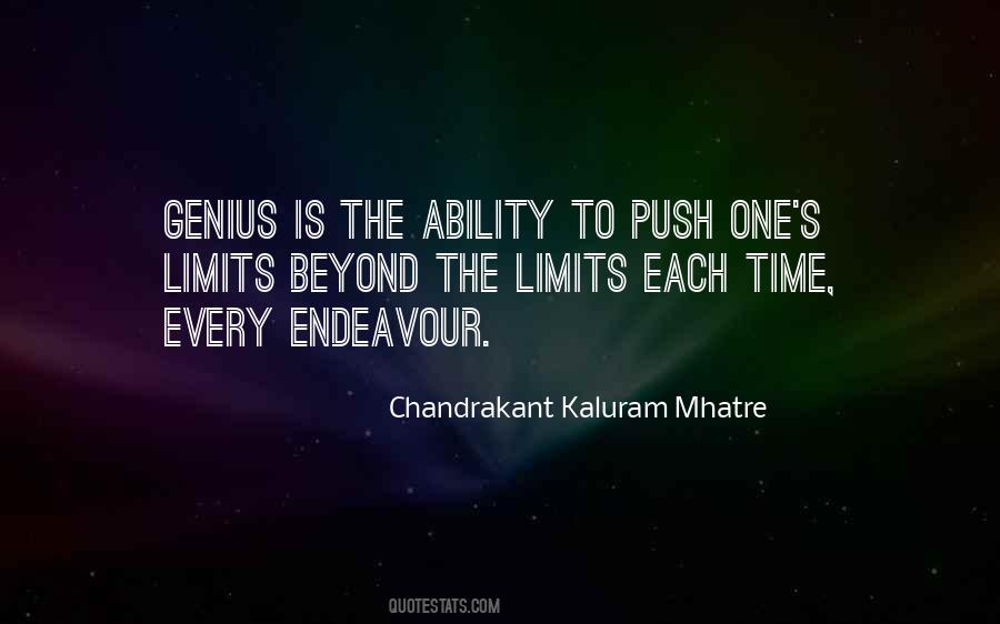 Chandrakant Kaluram Mhatre Quotes #426904