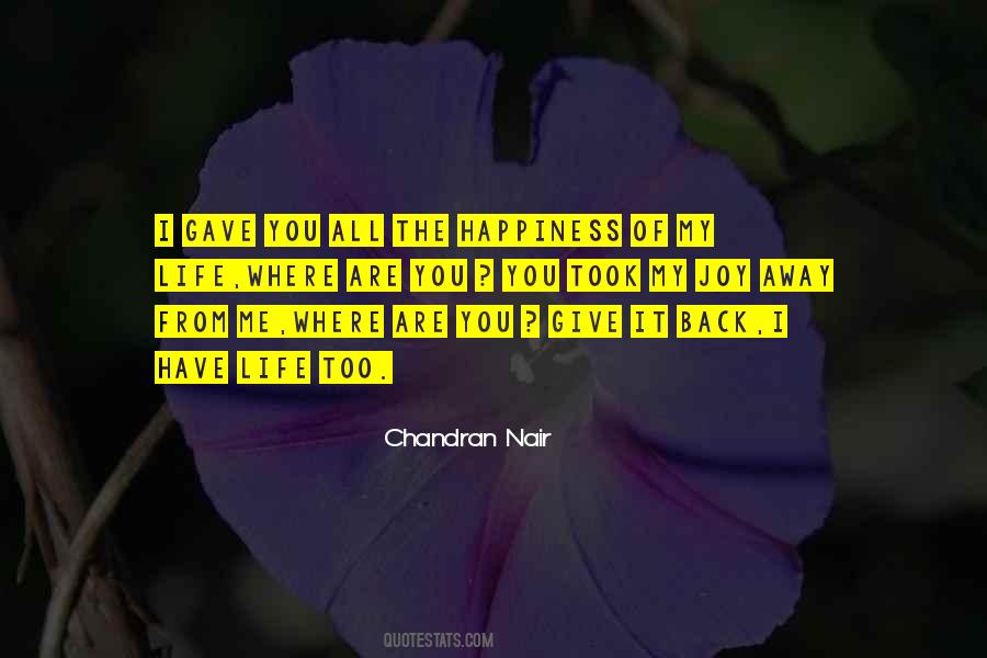 Chandran Nair Quotes #1633065