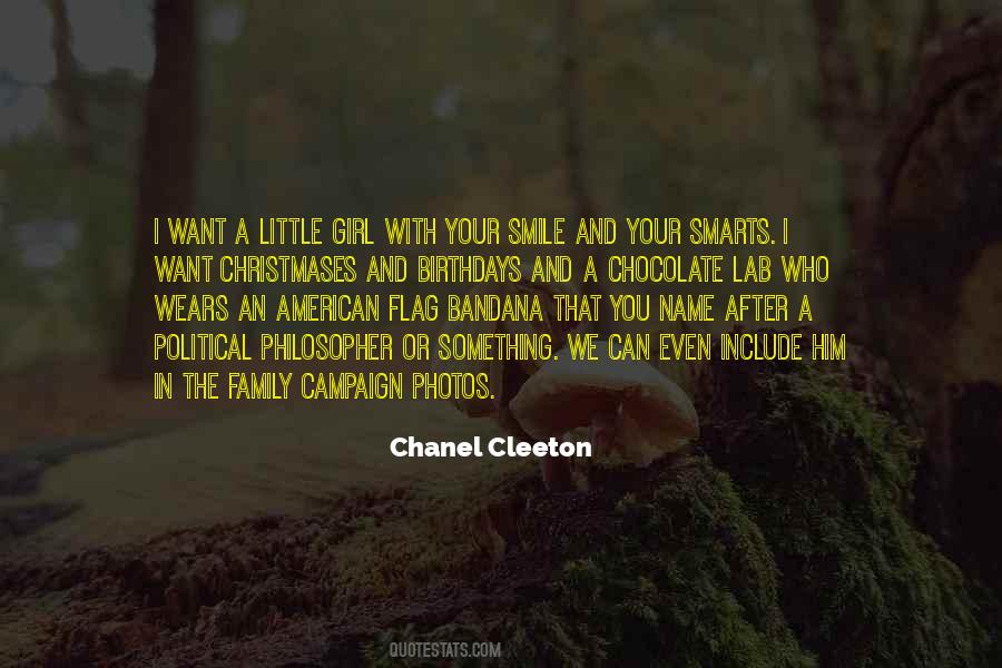 Chanel Cleeton Quotes #1050030