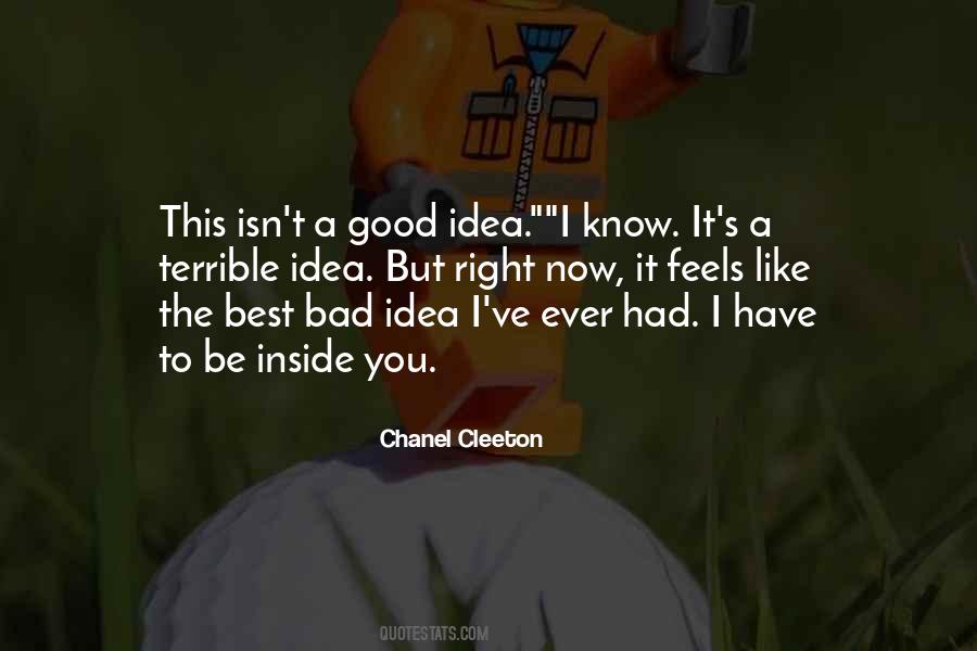 Chanel Cleeton Quotes #993795
