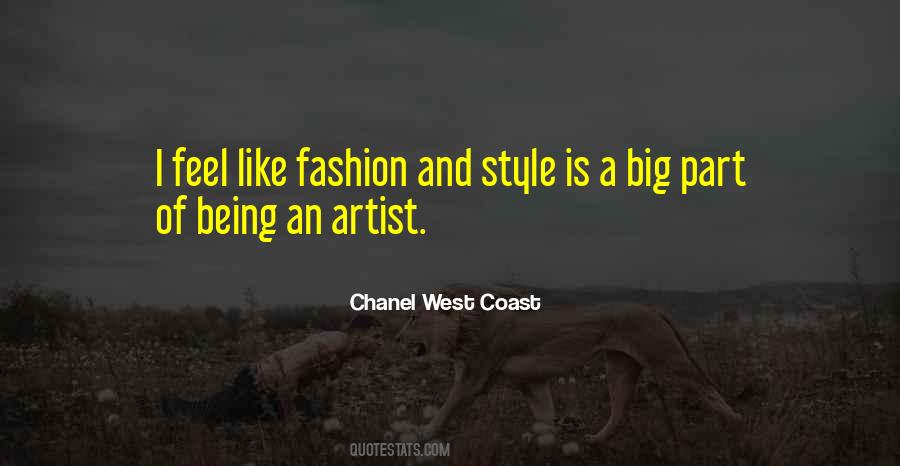 Chanel West Coast Quotes #56187