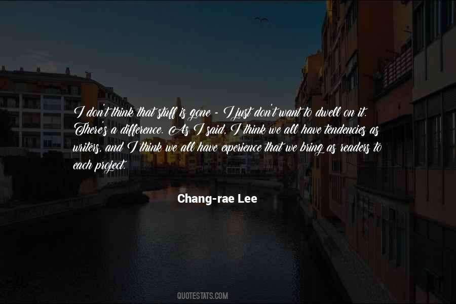 Chang-rae Lee Quotes #116611