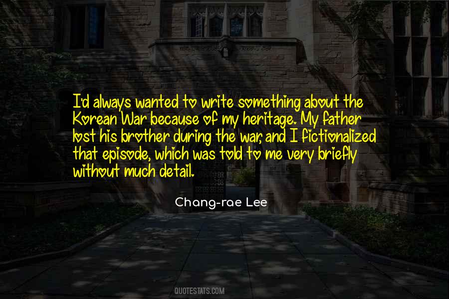 Chang-rae Lee Quotes #1592396