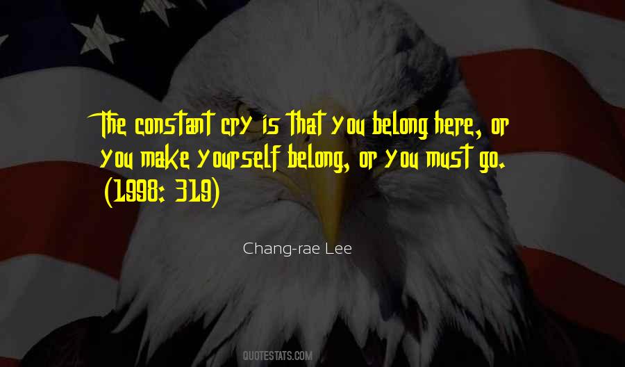 Chang-rae Lee Quotes #245420