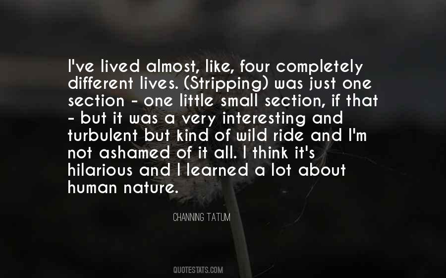 Channing Tatum Quotes #1087374