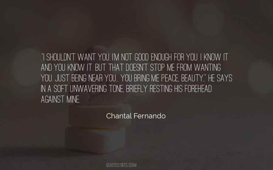 Chantal Fernando Quotes #255816