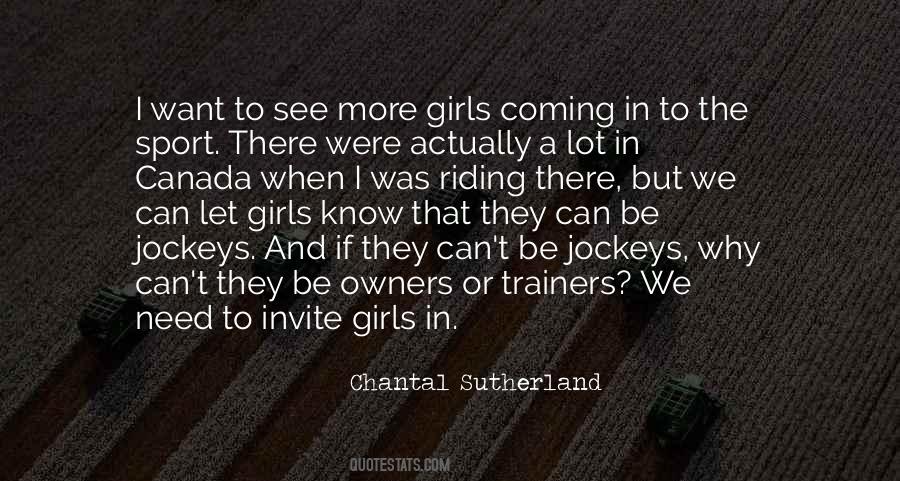 Chantal Sutherland Quotes #1508911