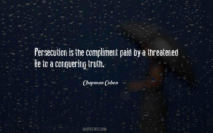 Chapman Cohen Quotes #984763