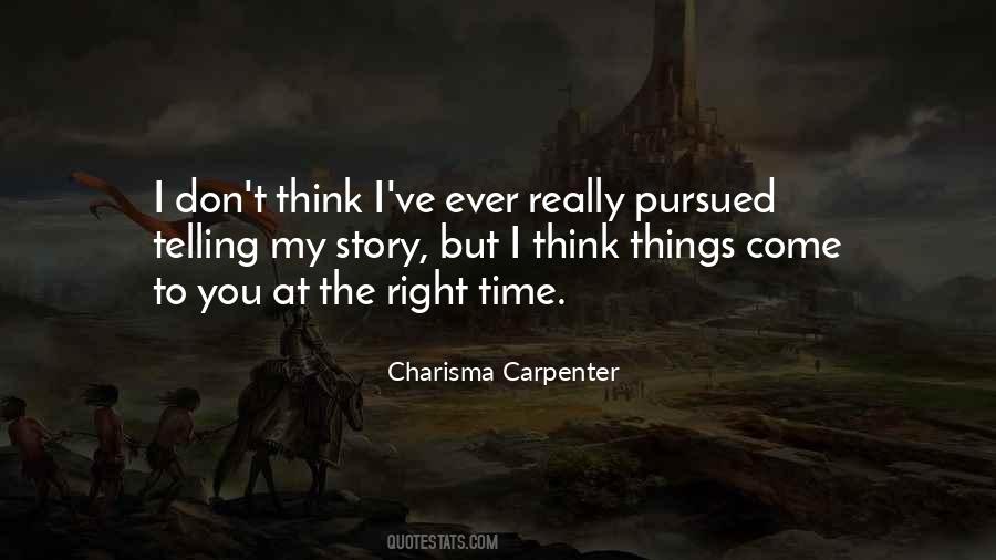 Charisma Carpenter Quotes #1777355