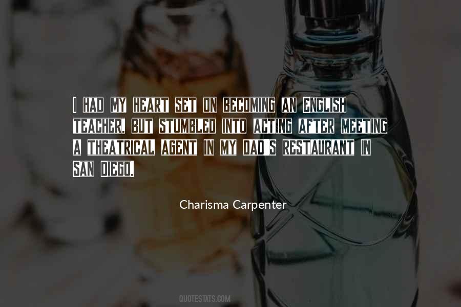 Charisma Carpenter Quotes #822379