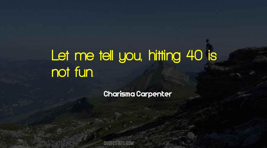 Charisma Carpenter Quotes #841912