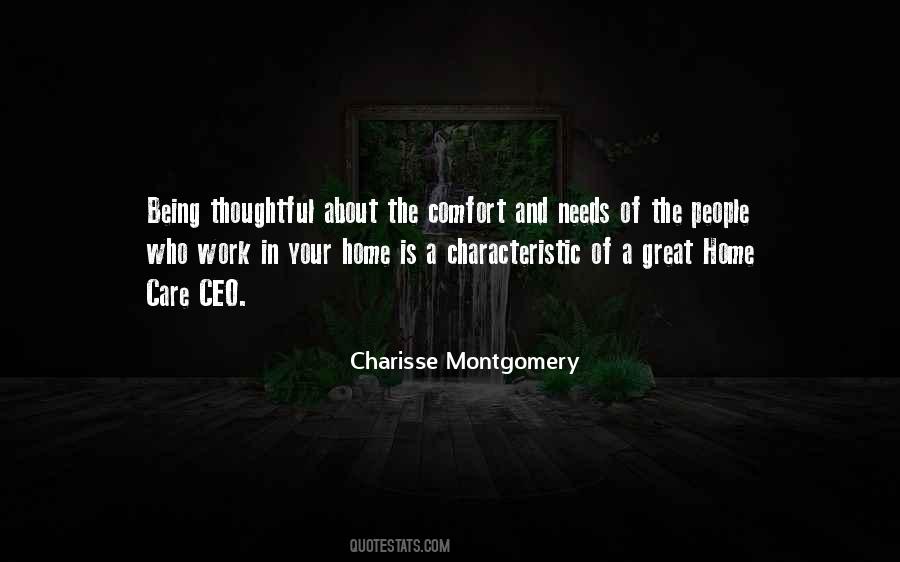 Charisse Montgomery Quotes #1818246