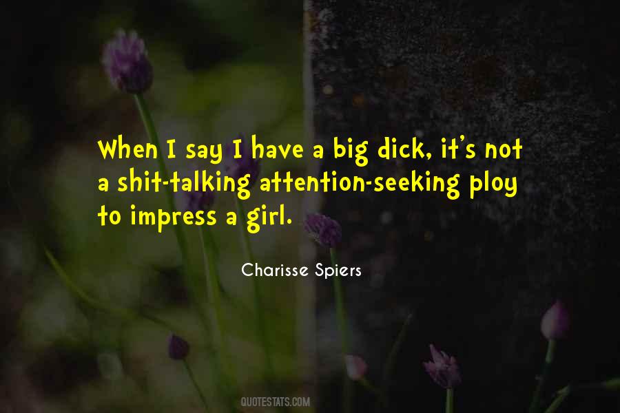 Charisse Spiers Quotes #9358