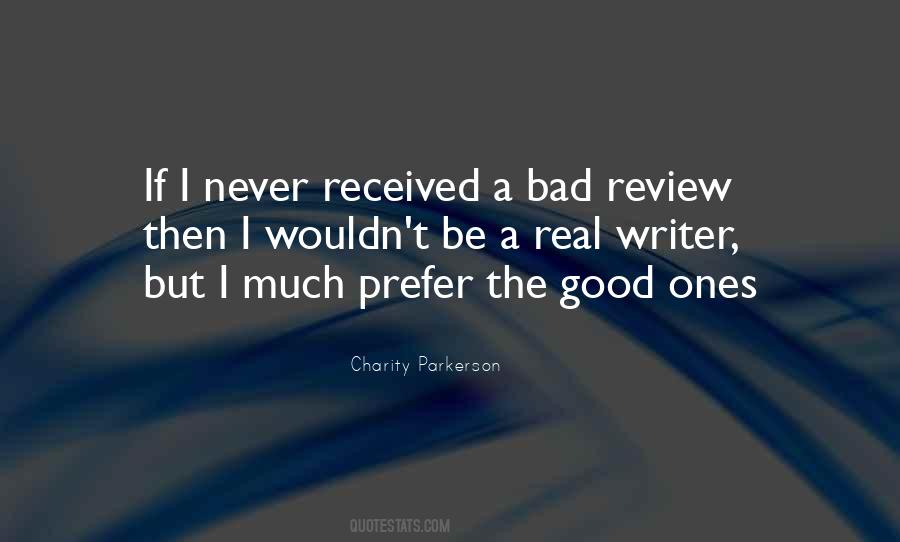Charity Parkerson Quotes #513154
