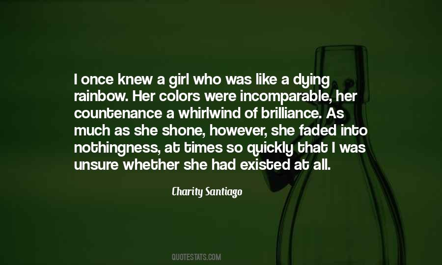 Charity Santiago Quotes #1133422 Charity Santiago Quotes #1133422