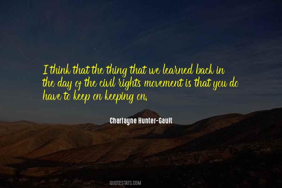 Charlayne Hunter-Gault Quotes #1714054