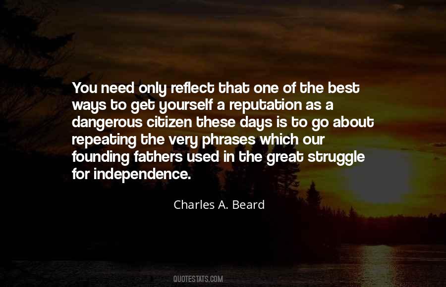 Charles A. Beard Quotes #317727