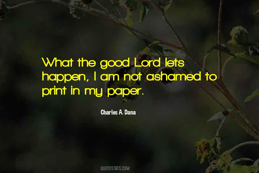 Charles A. Dana Quotes #1862067