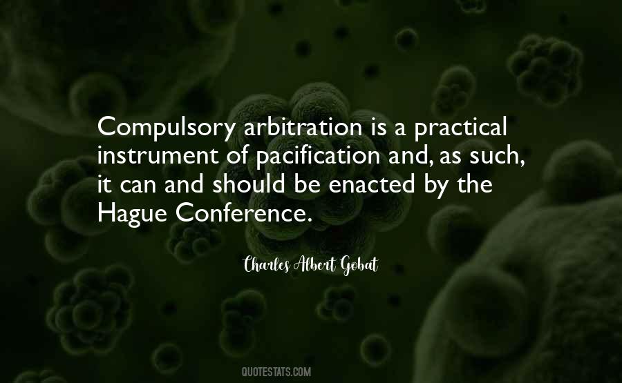 Charles Albert Gobat Quotes #1192829