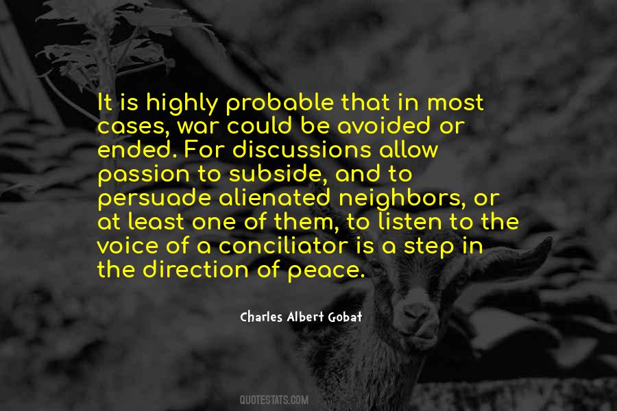 Charles Albert Gobat Quotes #1723320