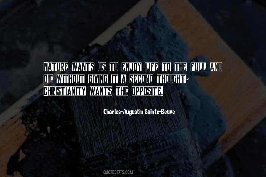 Charles-Augustin Sainte-Beuve Quotes #1080869