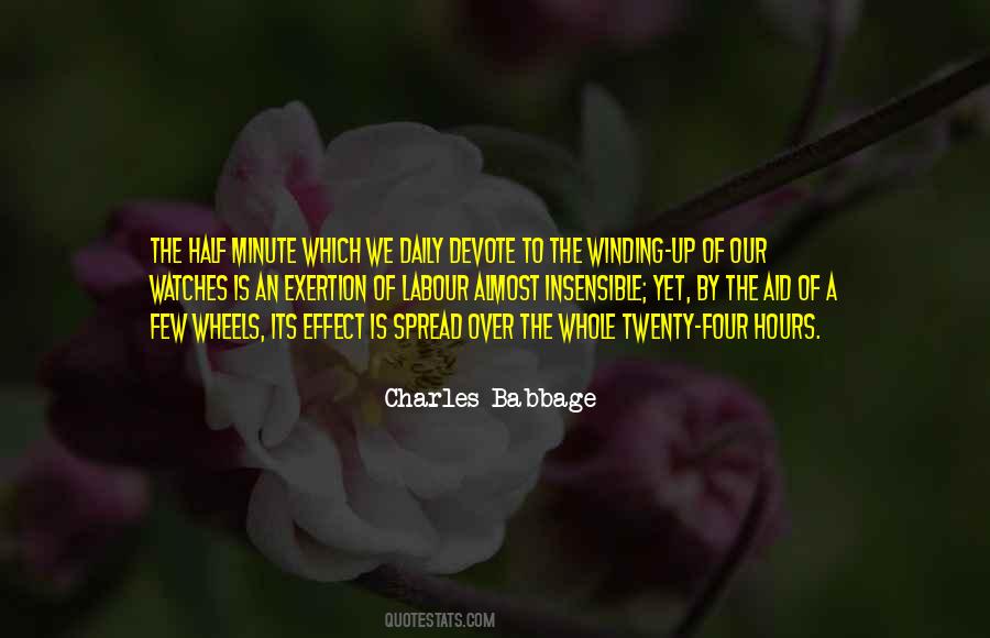 Charles Babbage Quotes #131840
