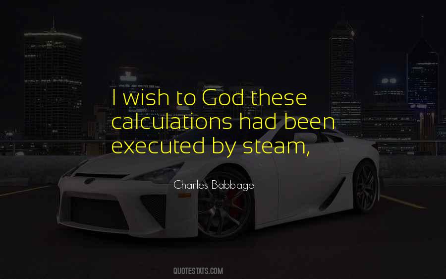 Charles Babbage Quotes #1576200