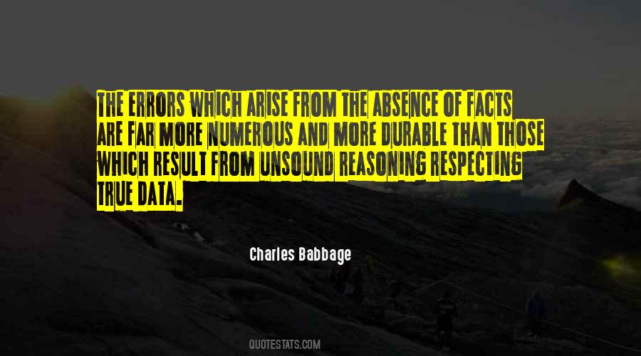 Charles Babbage Quotes #62250