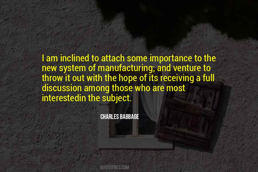 Charles Babbage Quotes #626528