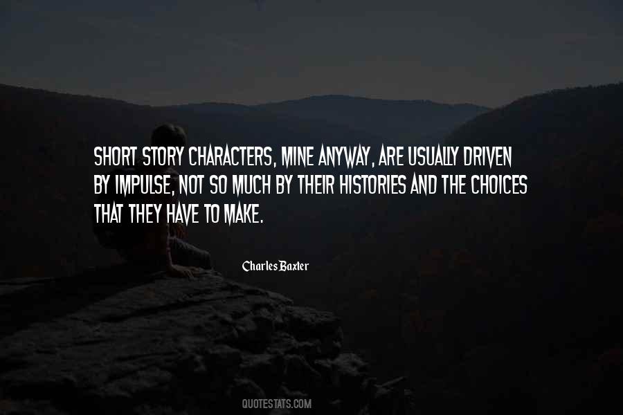 Charles Baxter Quotes #1263795