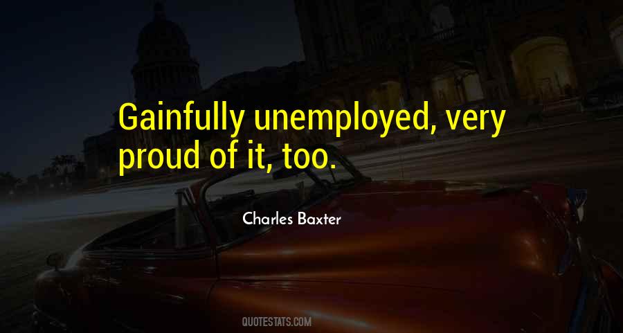 Charles Baxter Quotes #1615712