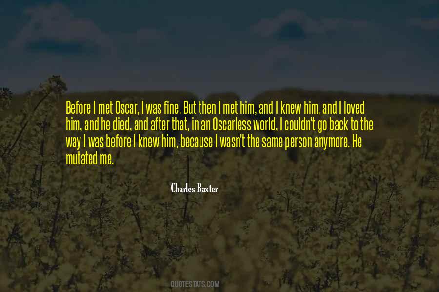 Charles Baxter Quotes #233886