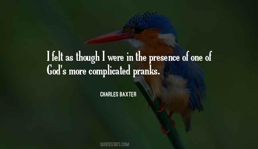 Charles Baxter Quotes #878237