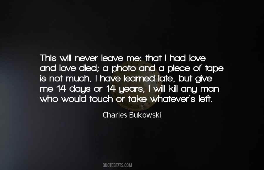 Charles Bukowski Quotes #1618616