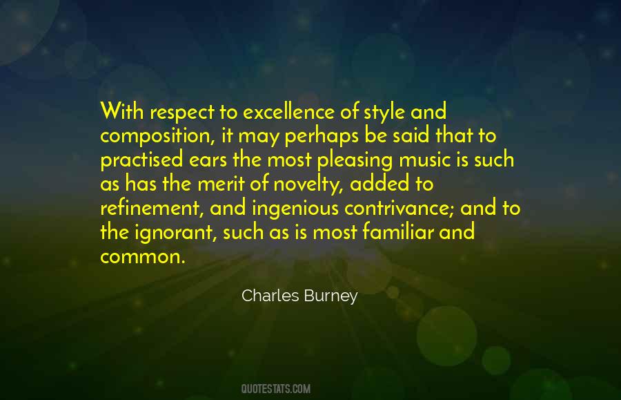 Charles Burney Quotes #1774395