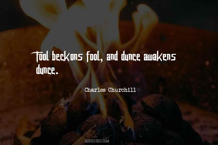 Charles Churchill Quotes #464363