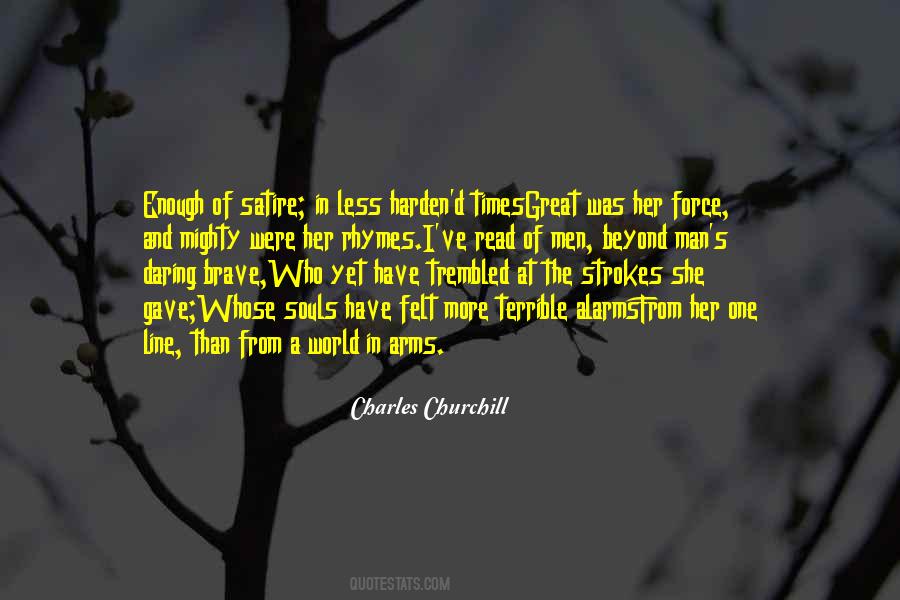 Charles Churchill Quotes #784762
