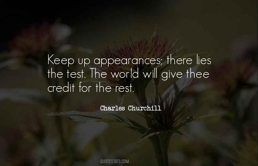 Charles Churchill Quotes #847375