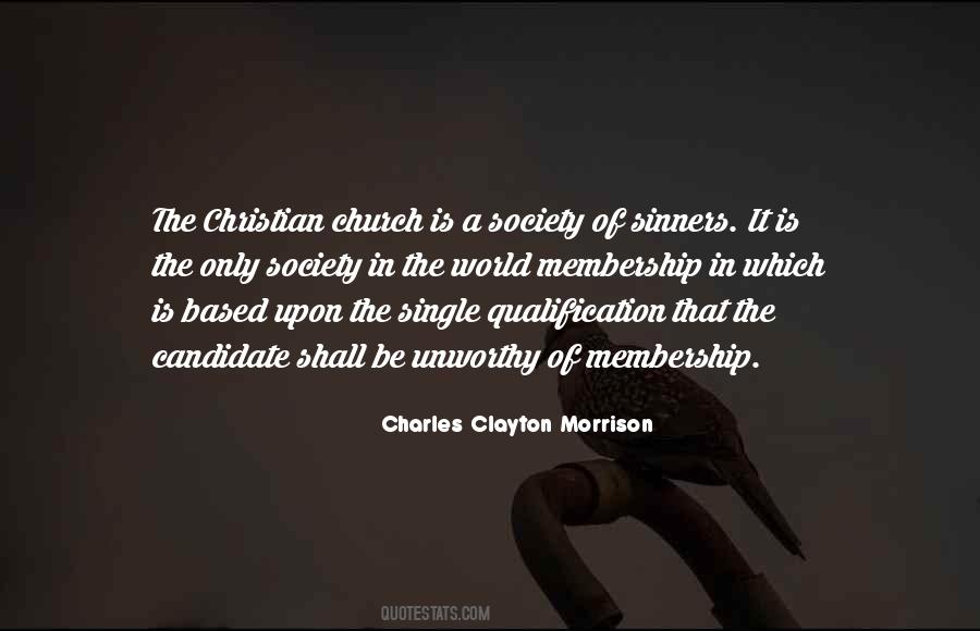 Charles Clayton Morrison Quotes #1097920