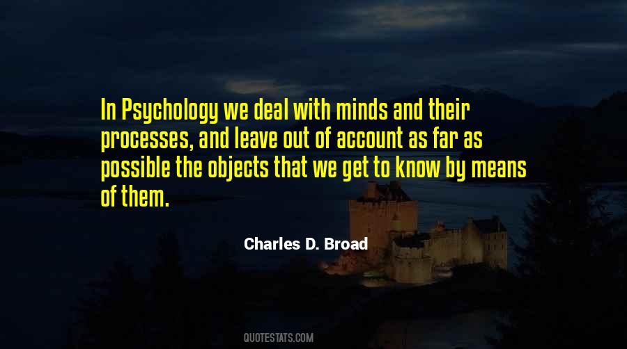 Charles D. Broad Quotes #1086559