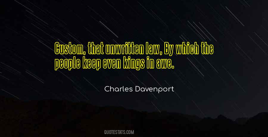 Charles Davenport Quotes #91871