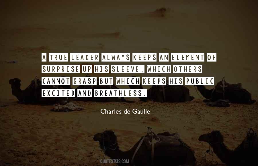 Charles De Gaulle Quotes #221494