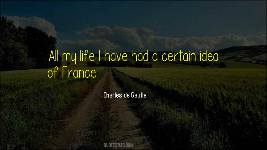 Charles De Gaulle Quotes #443027