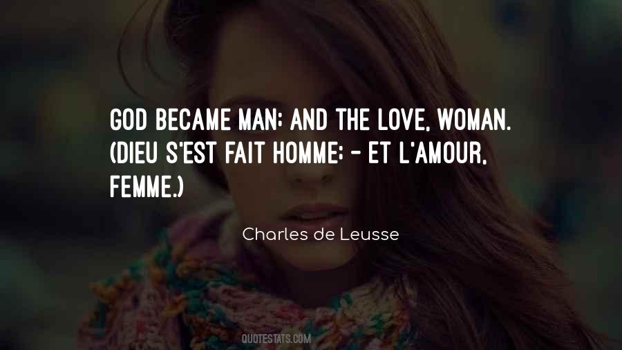 Charles De Leusse Quotes #1100303
